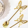 Flyto domestic Flyto butterfly teaspoon tea fork, butterfly teaspoon gold