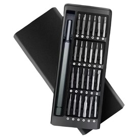 Präzisionsschraubendreher-Set, 24-teilig, magnetisch, für Laptop, Smartphone, Uhren, Brillen, Elektronik und Drohnen, inklusive Torx-Bits
