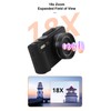 Digital Camera, Autofocus UHD 5K Vlogging Camera, 75MP 18X Digital
