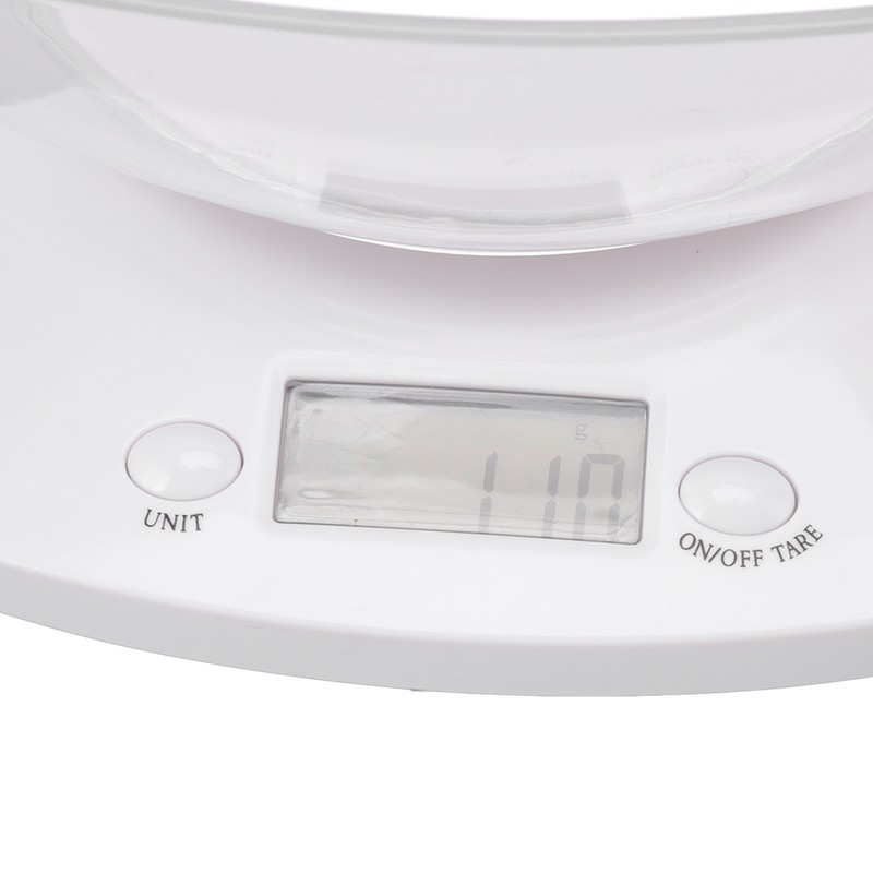 5kg Digital Kitchen Scale G OZ LB Unit Switching Food