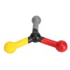Catch Trainer Triangular Structure Improving Hand Eye Coordination Speed Training