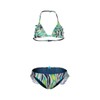 Arena Girls Water Print Bikini Triangle Two Pieces, Zebra, 62