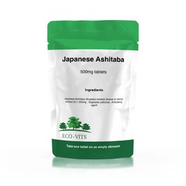 Japanese Ashitaba 500mg 30 High Strength Tablets Liver and Kidney Support
