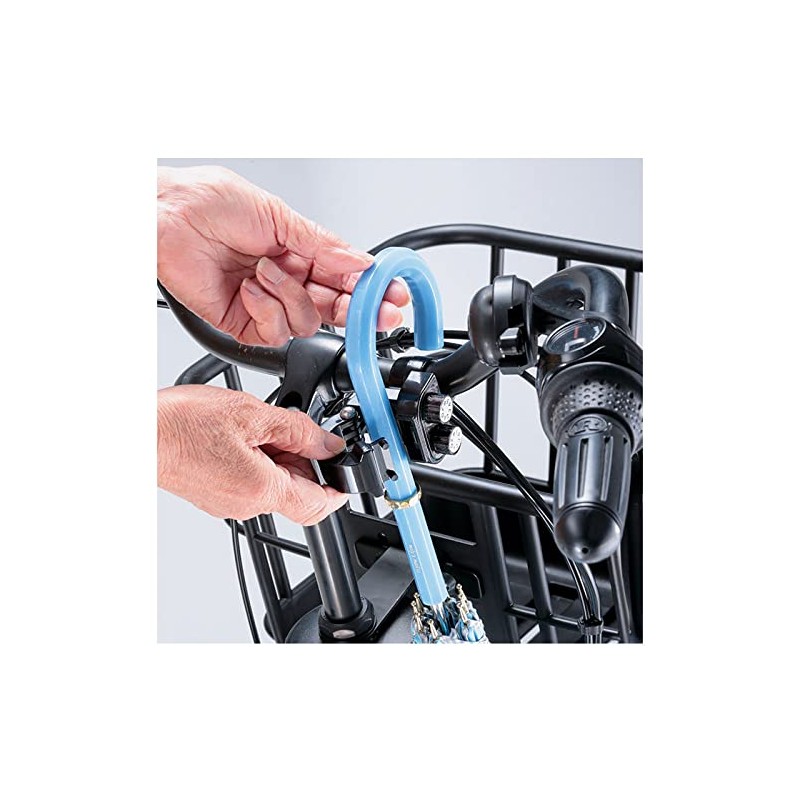 Kawasumi Seisakusyo Bicycle New Cycle Umbrella Lock KW-76BK Black