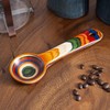 Baltique Marrakesh Collection Wooden Coffee Scoop – Colorful Birch Wood
