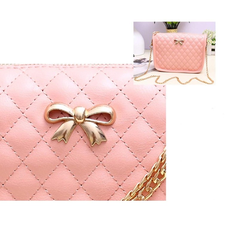 Hanbella Crossbody Purse for Women - Cute Quilted Leather Shoulder