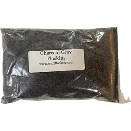 Generic Flocking Fibers 4 Ounce Package (Charcoal Gray)