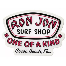 Ron Jon Surf Shop Cocoa Beach "One Of A Kind" Decal Bumper Sticker