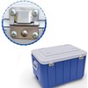 Cooler Stainless Steel Hinges,Hinges kit for Colemans Coolers 5226, 5227B,