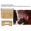Hair Trimmer Replacement Blades Stainless Steel 2 Holes Clipper Blades