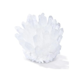 CrystalHola 200-300g Crystal Freeform Rocks and Crystal Gemstone Souvenir Healing Crystal Crafts Souvenir Gift Clear Quartz ClusterColor: Clear Quartz Cluster, Size: 200-300g/0.44-0.66lb