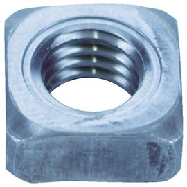 TRUSCO TBW13-0006 Square Welding Nut M6 with Pilot Steel, 25 Pieces