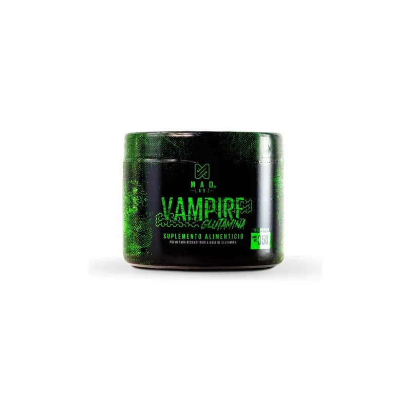 L-glutamina Mad Labz | 350g | 70 Servicios | 100%