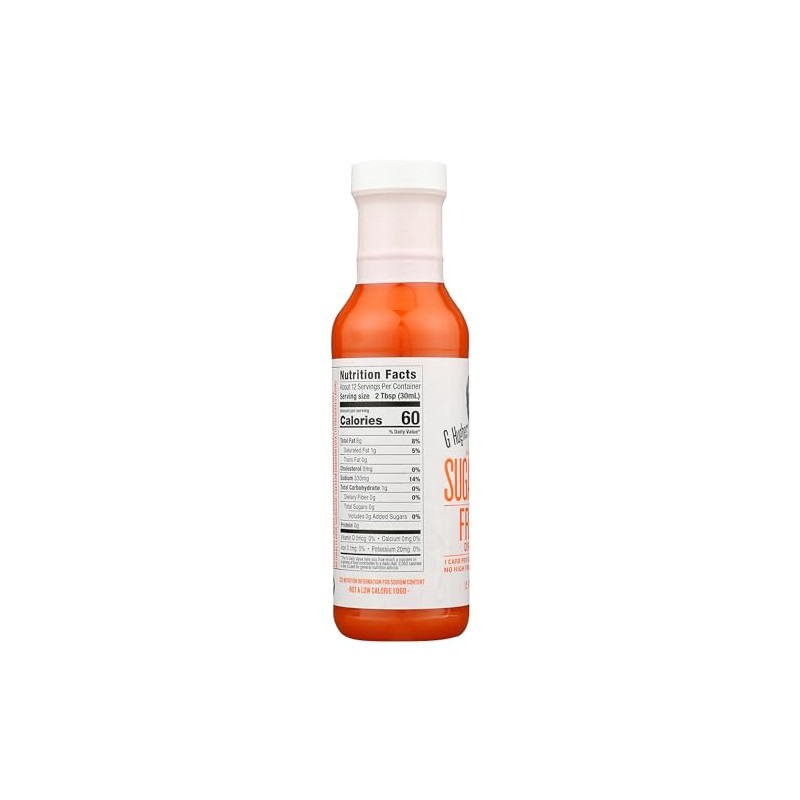 G Hughes French Style Dressing, Sugar Free, Low Carb, 12