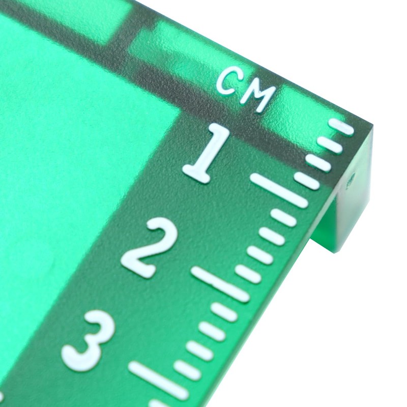 Sarini Laser Target Plate, Magnetic Target Plate for Aligning Laser