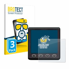 BROTECT Anti-Glare Protective Glass for Nasa Marine Instruments Clipper Duet System (Pack of 3) Protective Film Tempered Glass Matt [Scratch-Resistant 9H]