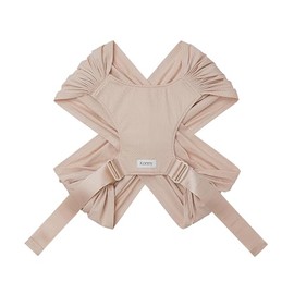 Konny Baby Carrier Flex AirMesh with Head Support- Adjustable, Easy to Wear Baby Wrap Sling, Perfect for Newborn Babies Essentials up to 44 lbs (M-4XL) - Pale Pink