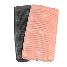 Compact Roll-Up Foldable Hand Washboard for Bathroom Pink 2ea