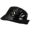 Toutacoo, Waterproof Vinyl Bucket Rain Hat (10-Plain Black)