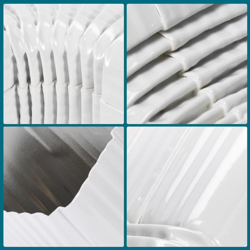 VYH Downspout Gutter Elbows （Positive Elbow，90 Degrees 2x3 Style A，