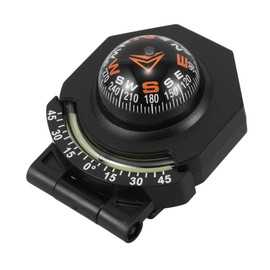 WOONEKY Luminous Guide Ball Dash Compass for Car Orienteering Compass Survival Gear Auto Compass for Dashboard Lensatic Compass Outdoor Mountaineering Supplies Navigation Compass