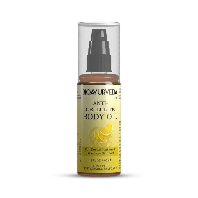  Anti-Cellulite Body Oil for Detoxification and Drainage Support, 60ml,