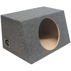 American Sound Connection H115 1 x 15-Inch Deep Angle Round Sub Box (Single)