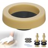 Hibbent Extra Thick Toilet Wax Ring Replacement Kit, Universal Toilet