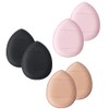 Fc'Noqgn 6er-Pack Mini Puderquaste, Puderquaste, Finger Makeup Schwamm, Foundation Makeup