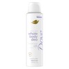 Dove Whole Body Deo Aluminum Free Invisible Spray Deodorant Coconut