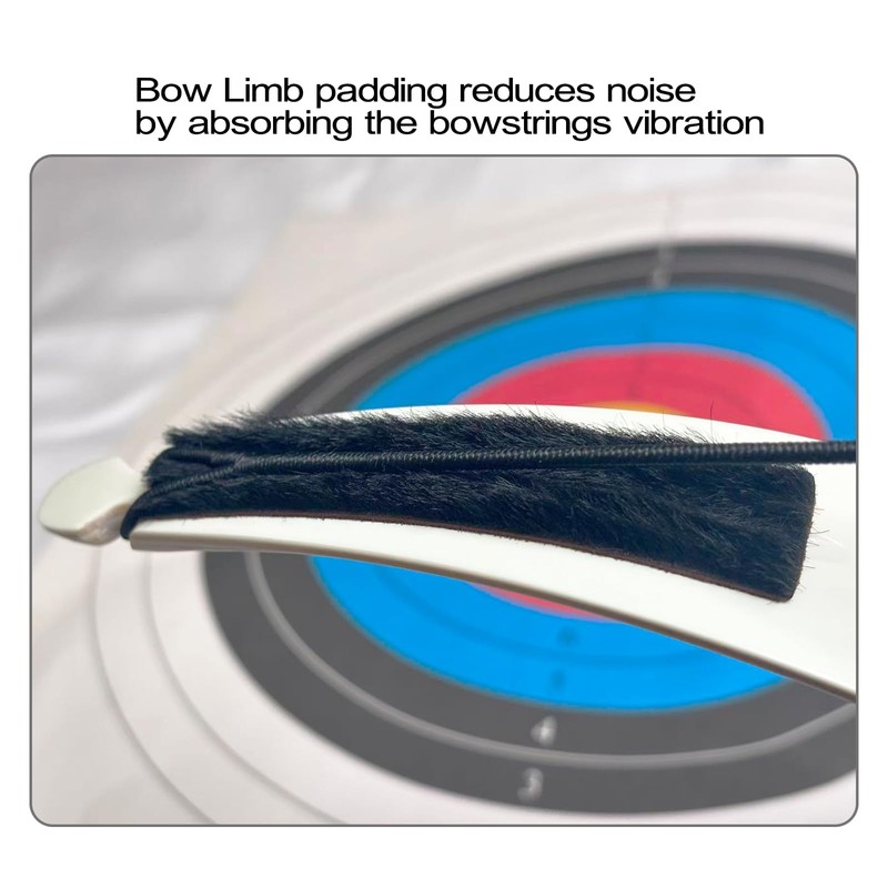 - QI HUO JU - Archery Recurve Bow Limb Silencers
