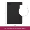 Nu: Notebooks - Black Journal - Spectrum Range - A5
