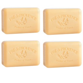 Pre de Provence 250g Soap Bar, Pack of 4 - Sandalwood