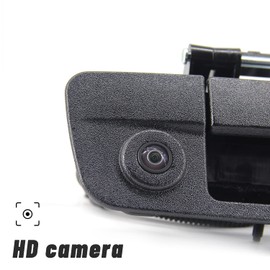 FEXON Rear View Backup Tailgate Handle Car Camera Compatible with Dodge Ram 1500 2500 3500 2009 2010 2011 2012 2013 2014 2015 2016 2017
