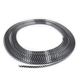 Riloer DIY Car Interior Trim Strips Decoration Universal 5 m ABS 3D Strips with Tool Interior Decoration Trim Accessories Carbon Fibre