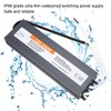 200W Professional Waterproof Electronic LED Driver Power Supply AC170‑ (50/60HZ)