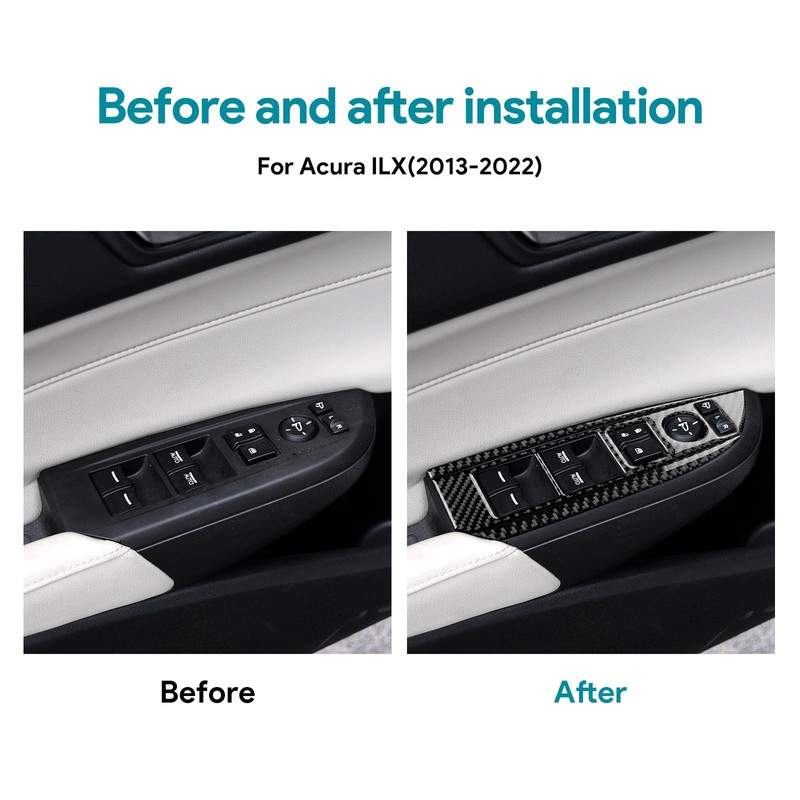 AIRSPEED for Acura ILX 2013-2022 Door Window Button Frame Cover
