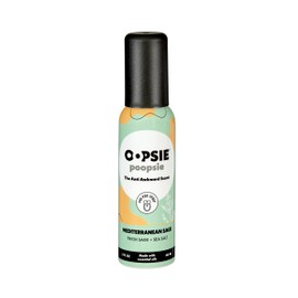 OOPSIE POOPSIE Mediterranean Sage Before & After You Go Toilet Spray 2oz - Portable Odor Eliminator