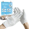 Yeantdac 30 Pcs Cotton Gloves, 100% Cotton, Rough Hands, Moisturizing,