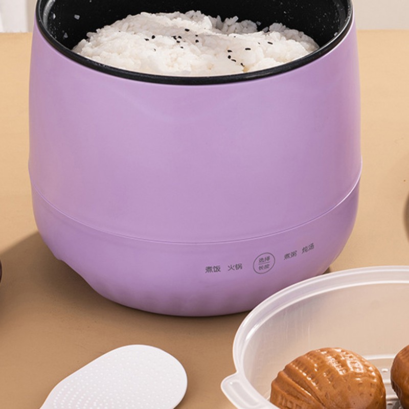 Mini Rice Cooker 1.8L Non Stick Smart Electric Rice Cooker