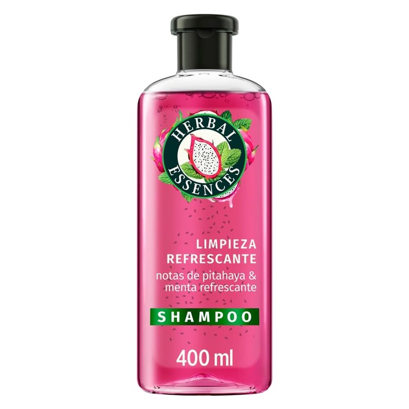 Herbal Essences Shampoo Limpieza Refrescante 400 ml
