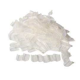 hair2heart Keratin for Extensions Replacement Bondings, Nuggets, Rebonds - Transparent (Pack of 100)