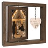 EYITUPC He Asked She Said Yes Engagement Gifts Photo Frame,