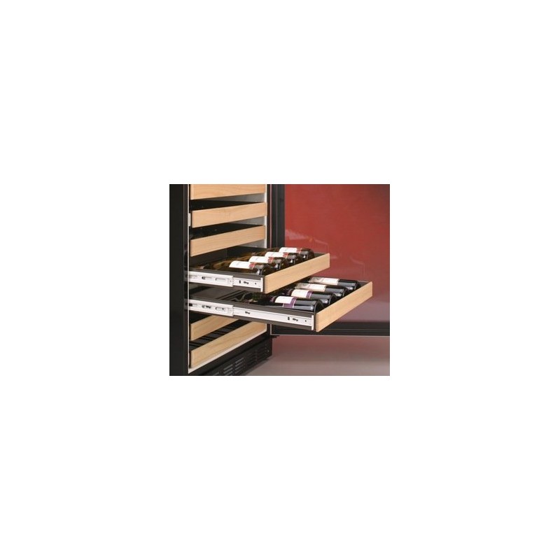 Push to Open Drawer Runners Slides, Full Extension, 350mm, Height