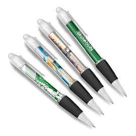 DV DESIGN Set of 4 Saudi Arabia White Ballpoint Pens - Arabian Flag City Map Country Holiday Travel Friends Boys Girls Men Women Theme Pen #79545