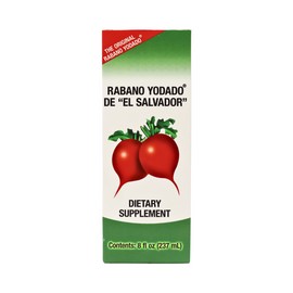 Menper Rabano Yodado de "El Salvador" Dietary Supplement with Vit B - 8 fl oz (237ml)