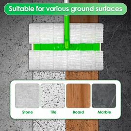 (100 Count) Disposable Dry Sweeping Cloths Pads Compatible with Swiffer Sweeper, Sweeper Dry Mop Refills, Dry Mop Pads for Floor Mopping and Cleaning, Electrostatic Cloths, 12.2 x 8.66 inch