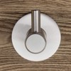GedoTec® Moon Model Wall-mounted Coat Rack, Stainless Steel Hook Rack,