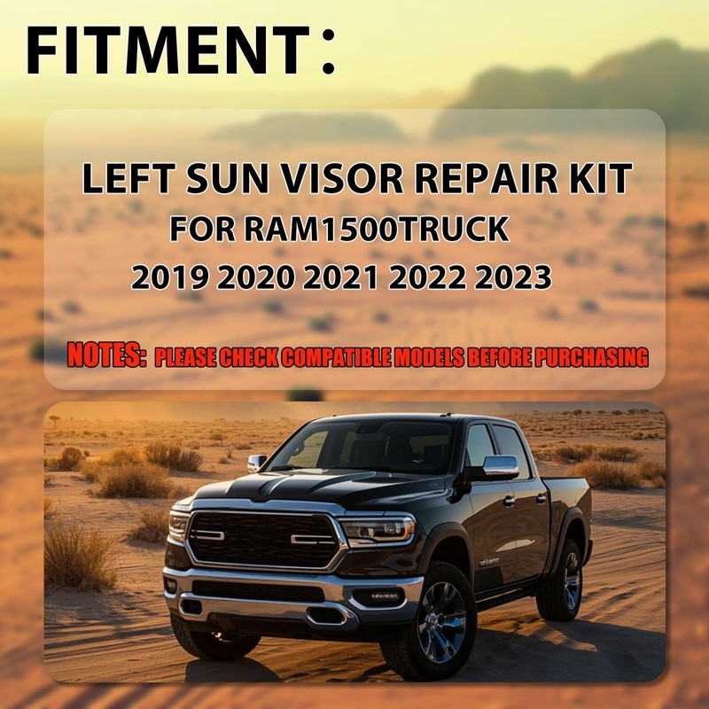 OywhC Sun Visor Repair Kit fits for Dodge Ram 1500