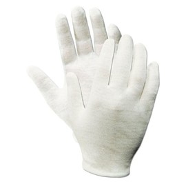 MAGID TouchMaster 660H661H - Guantes de inspección de algodón, para hombre (12 pares)